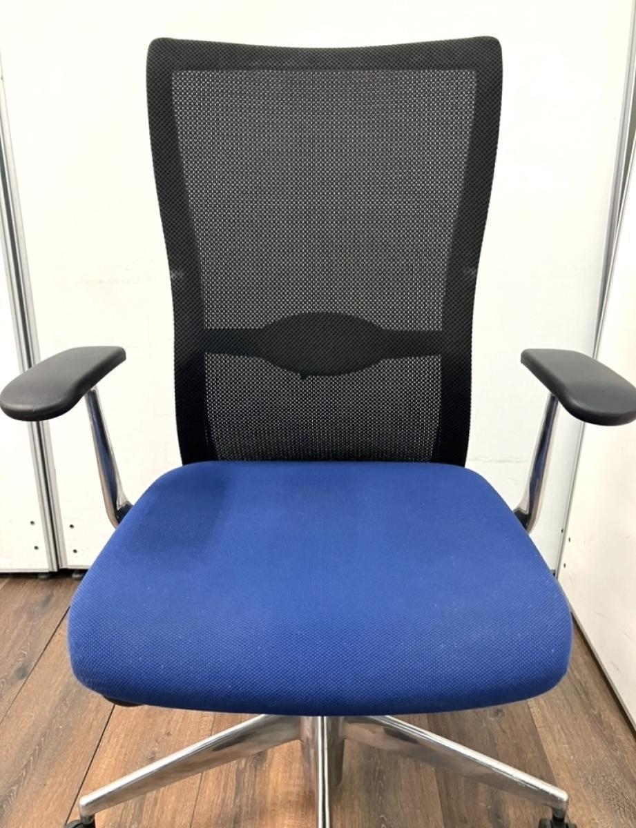 中古】フォスターチェア コクヨ/KOKUYO 肘付ハイバックチェア 597119
