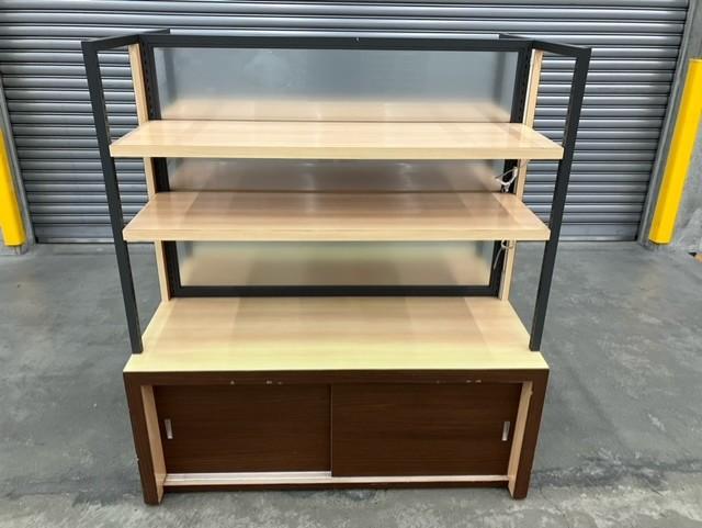 【中古】その他シリーズ  その他メーカー ゴンドラ（木製棚）