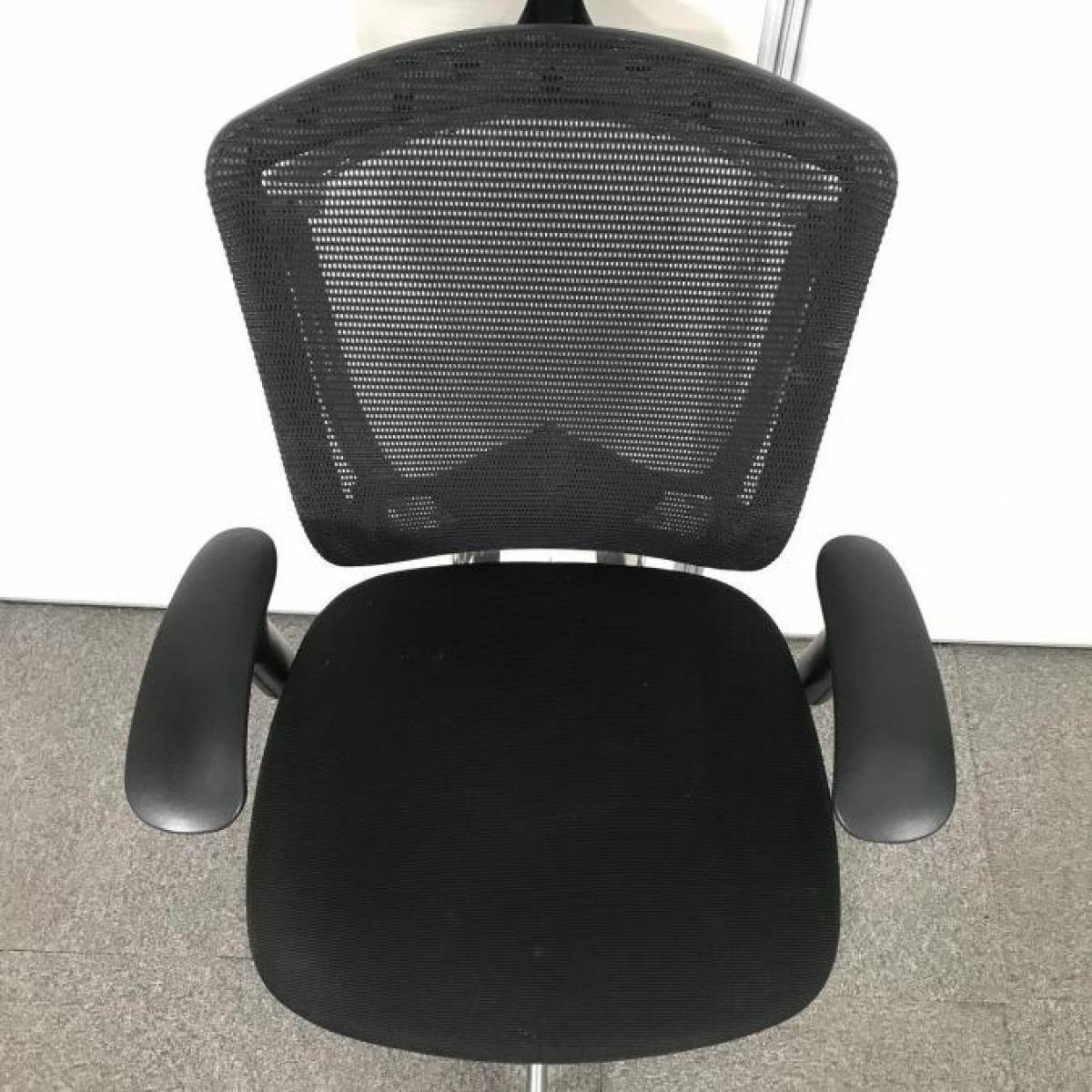 中古】コンテッサチェア CM52AB FBF1 オカムラ/okamura 肘付ハイバック