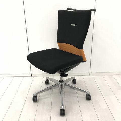 【中古】フィーゴチェア CJ44BR FAM8 オカムラ（okamura） 肘無ミドルバックチェア