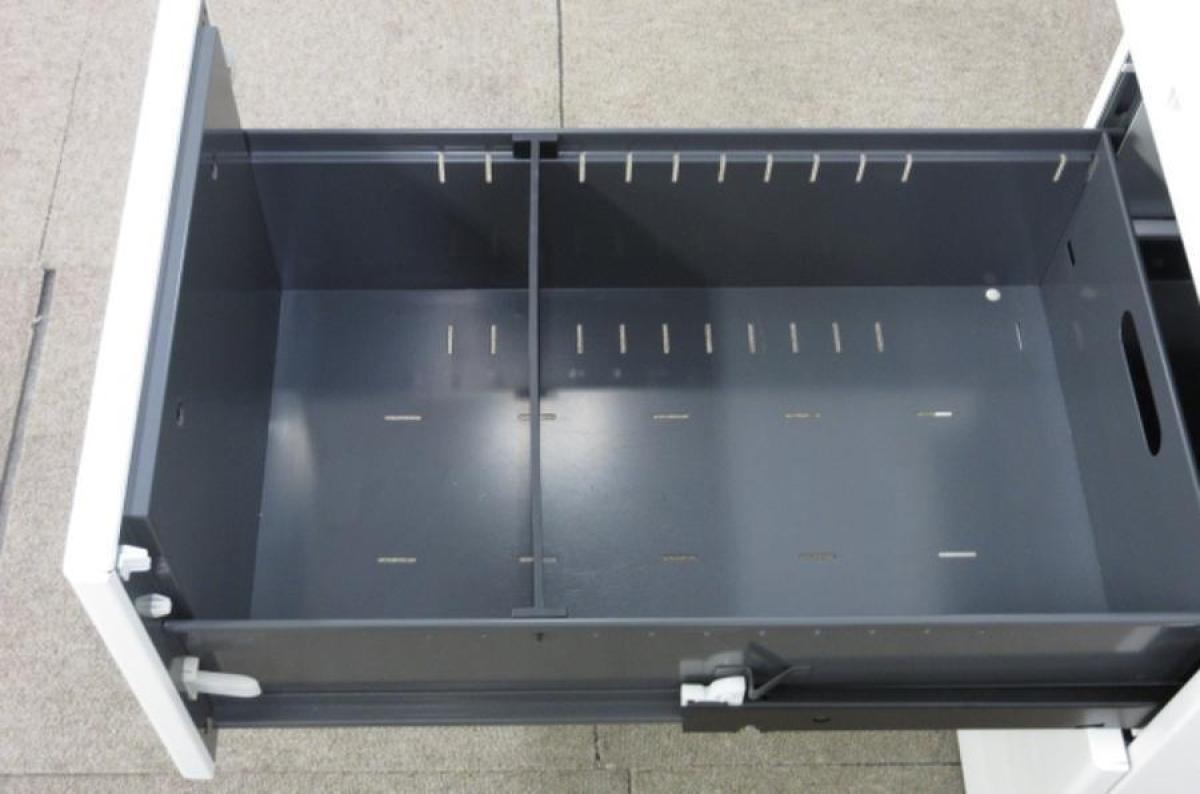 定価7万　コクヨ製GTシリーズの3段ワゴンです　在庫あり　SDM-GTZ46T3SAW 中古】GTワゴン SDM-GTZ46T3SAW コクヨ/KOKUYO ワゴン3段 597308