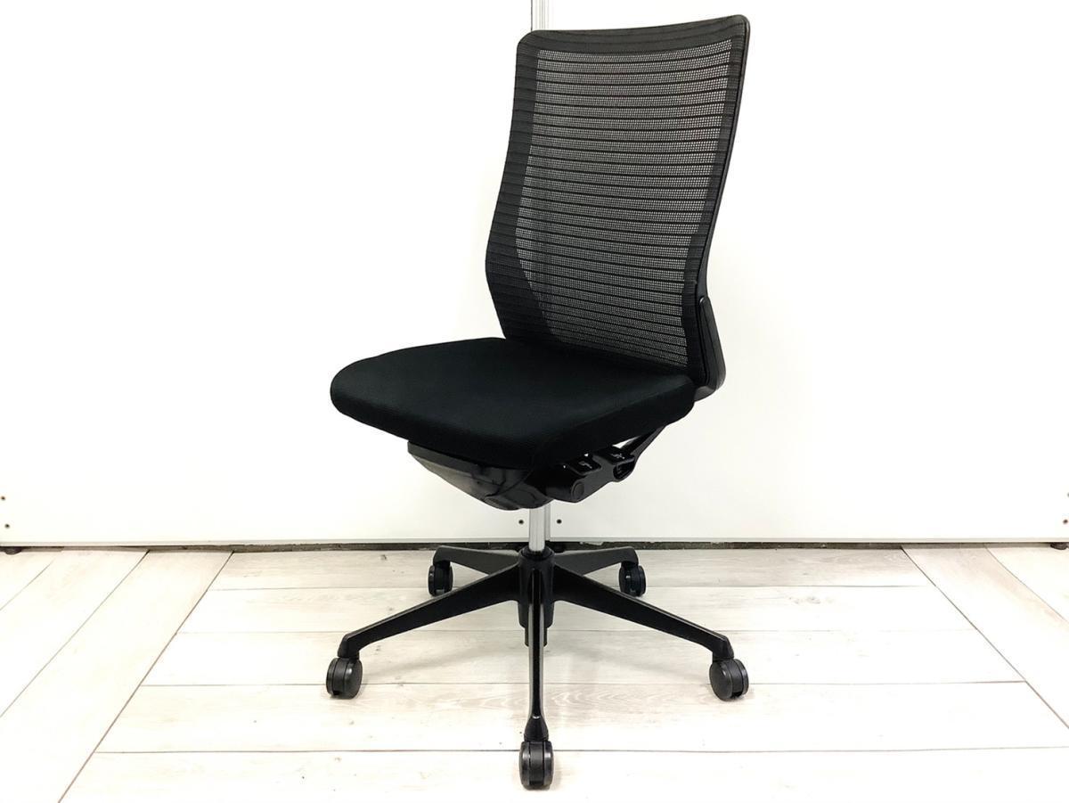 中古】コーラルメッシュ オカムラ/okamura 肘無ハイバックチェア 中古】コーラルメッシュ オカムラ/okamura 肘無ハイバックチェア
