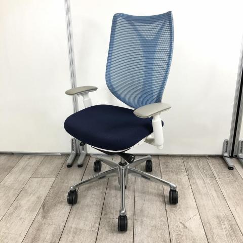 【中古】サブリナ  オカムラ（okamura） 肘付ハイバックチェア