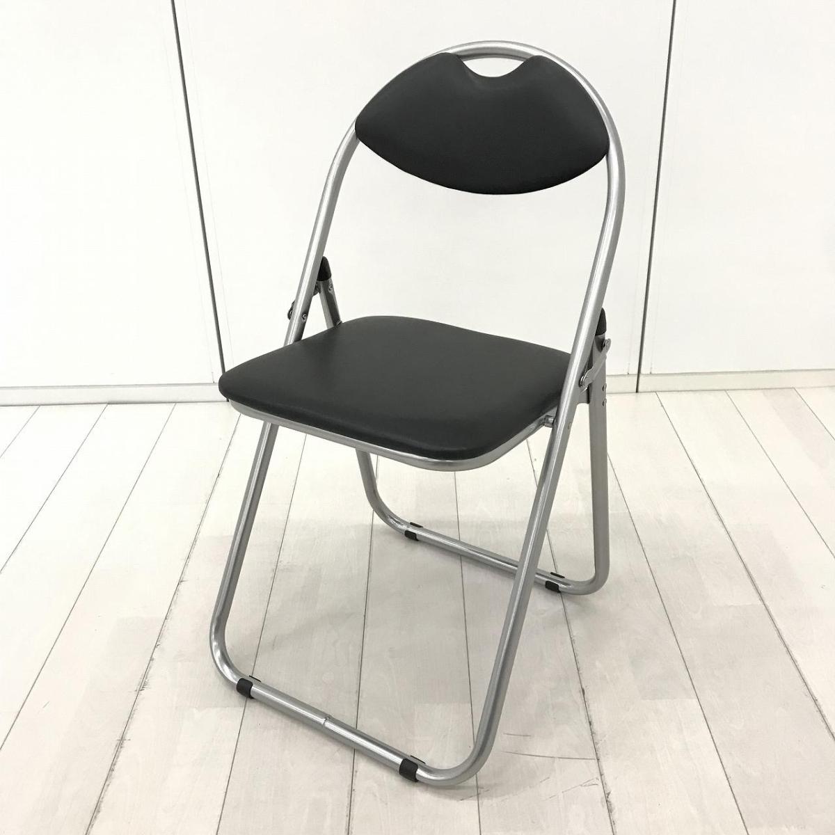 新古品】 不二貿易 パイプイス・折りたたみ椅子 597384 - 中古オフィス 