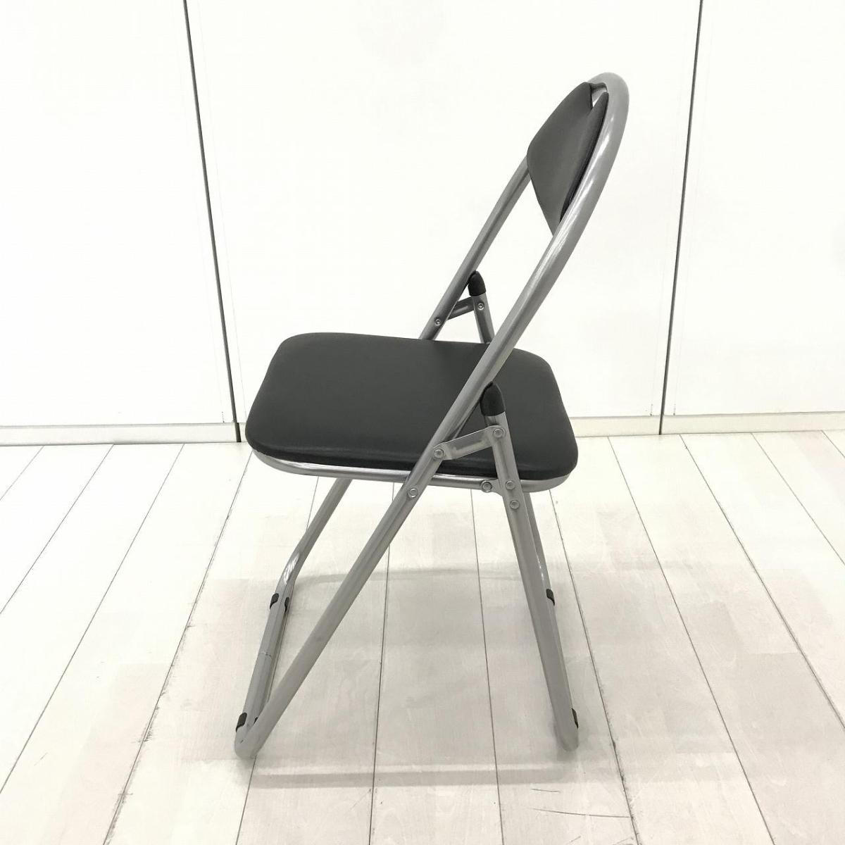 新古品】 不二貿易 パイプイス・折りたたみ椅子 597384 - 中古オフィス 