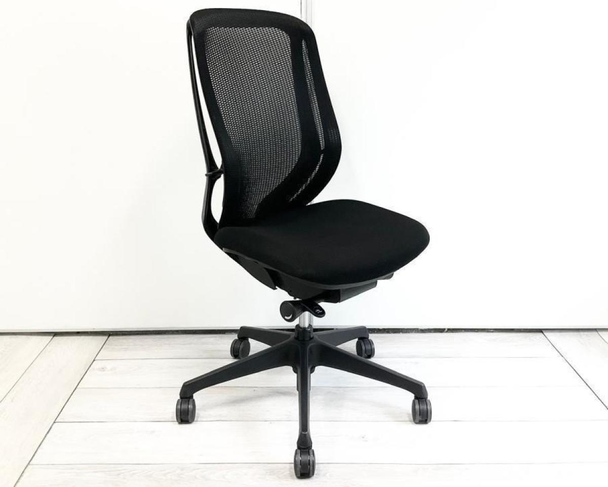 中古】シルフィーメッシュ C635XR-FMP1 オカムラ/okamura 肘無 