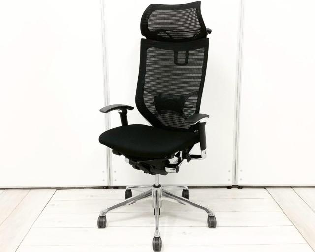 【中古】バロンチェア CP88AS-FPC1 オカムラ（okamura） 肘付ハイバックチェア