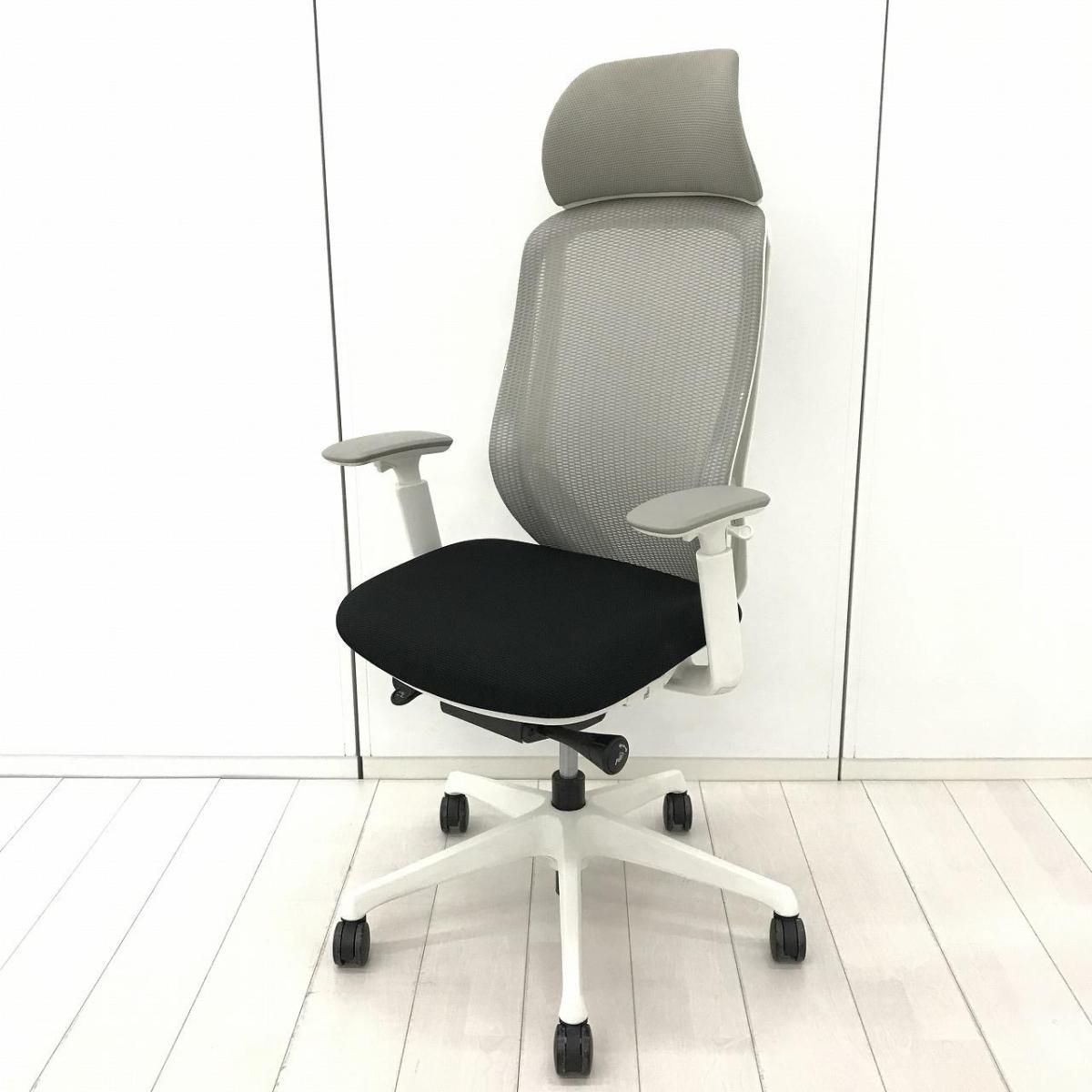 【入荷即完売の人気モデル】オカムラ シルフィー ハイバック｜前傾チルト・可動肘付き｜ライトグレー×ブラック
                        シルフィーメッシュ
                                    中古
            