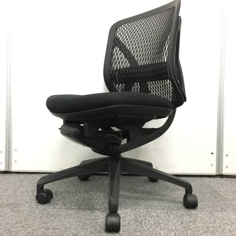【中古】yera T160714 イナバ（INABA) 肘無ローバックチェア
