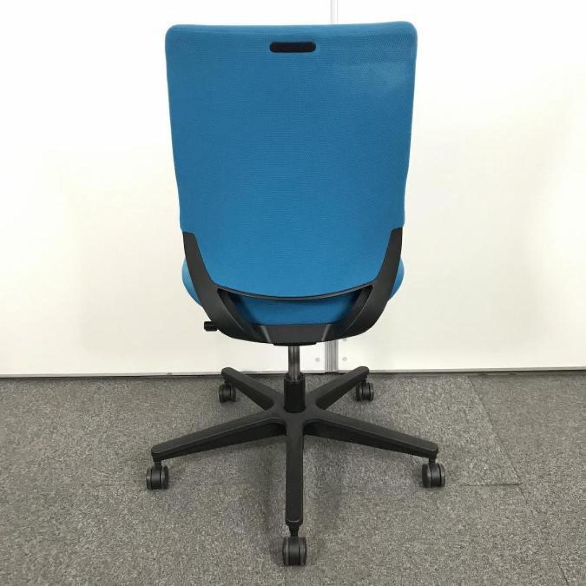 中古】ミトラシリーズ コクヨ/KOKUYO 肘無ローバックチェア 597470 