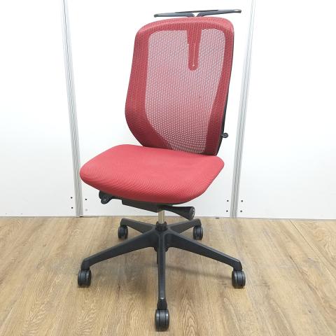 【中古】シルフィーメッシュ  オカムラ（okamura） 肘無ハイバックチェア