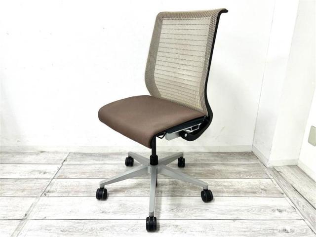 【中古】シンクチェア（旧モデル）  Steelcase（スチールケース） 肘無ハイバックチェア