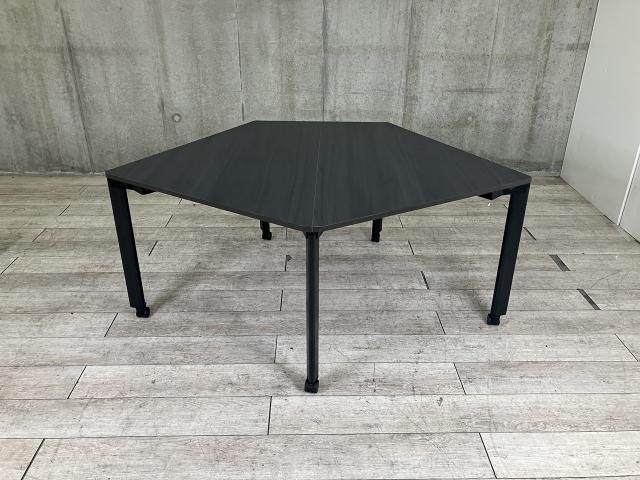 【中古】コモンズ 5-220-1478 ウチダ（UCHIDA) ミーティングテーブル（会議机）