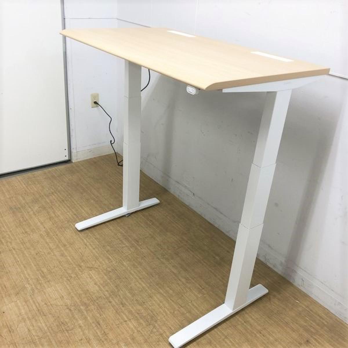 オカムラ　Okamura スイフト　デスク 中古】スイフト 3S104P MK37 オカムラ/okamura 昇降デスク 597654