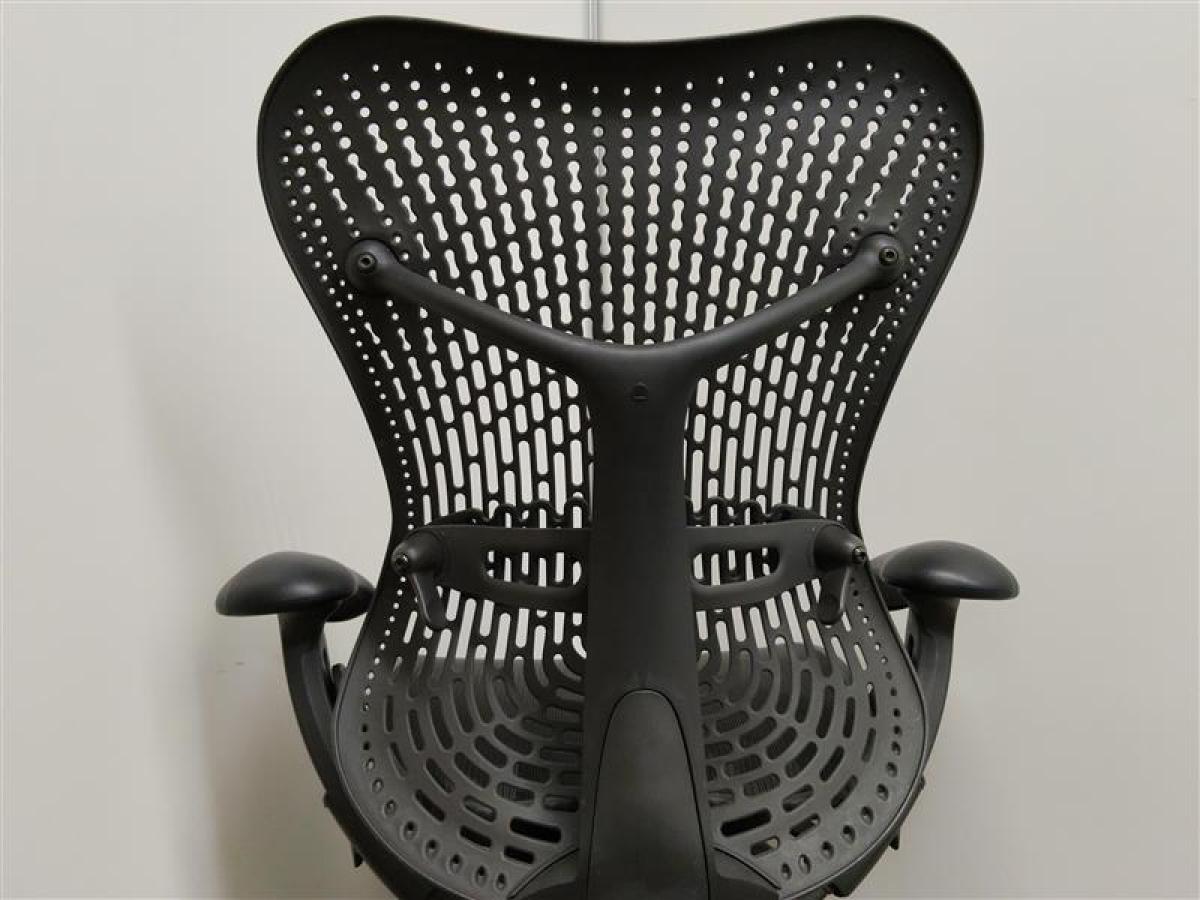 中古】ミラアーム Herman Miller/ハーマンミラー 肘付ハイバックチェア 