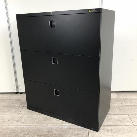 【中古】レクトライン 4BG3ZC ZH25 オカムラ（okamura） ローキャビネット／ラテラル