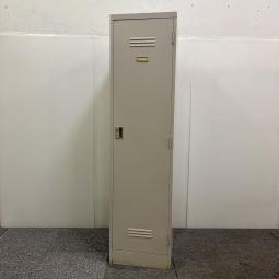 イトーキ製の1人用更衣ロッカー【J型/グレー】が入荷しました！　 ＊中古オフィス家具・中古オフィスチェアをお探しの方は、オフィスバスターズ福岡博多店までお気軽にお問い合わせください！#良品　#格安