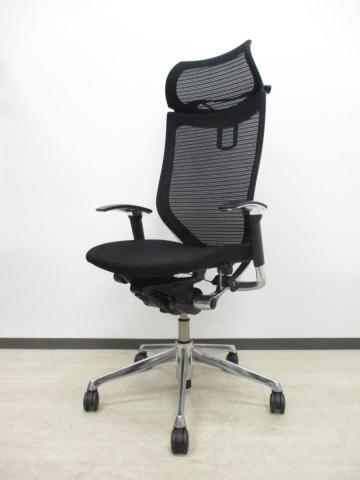 【中古】バロンチェア CP88BR FDF1 オカムラ（okamura） 肘付ハイバックチェア