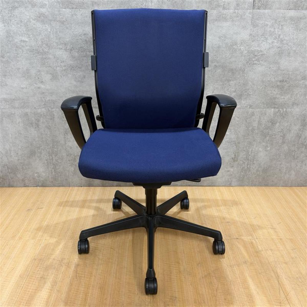 中古】エスクード C446ZR FFW4 オカムラ/okamura 肘付ハイバックチェア 