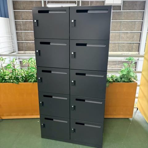 【中古】その他シリーズ  ウチダ（UCHIDA) 10人用パーソナルロッカー