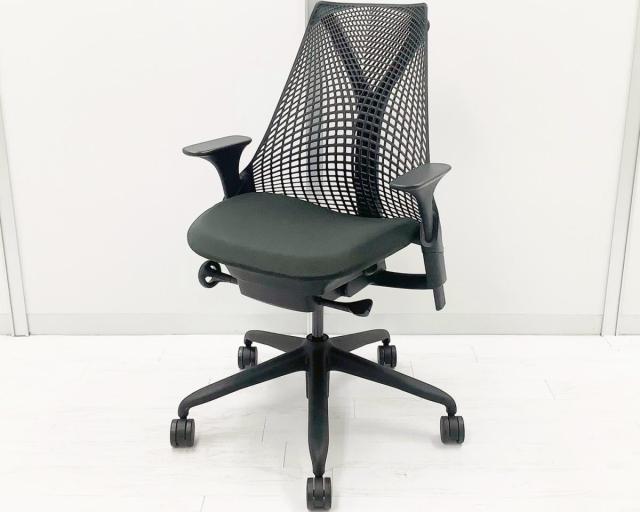 【中古】セイル 前傾機能有  Herman Miller（ハーマンミラー） 肘付ハイバックチェア