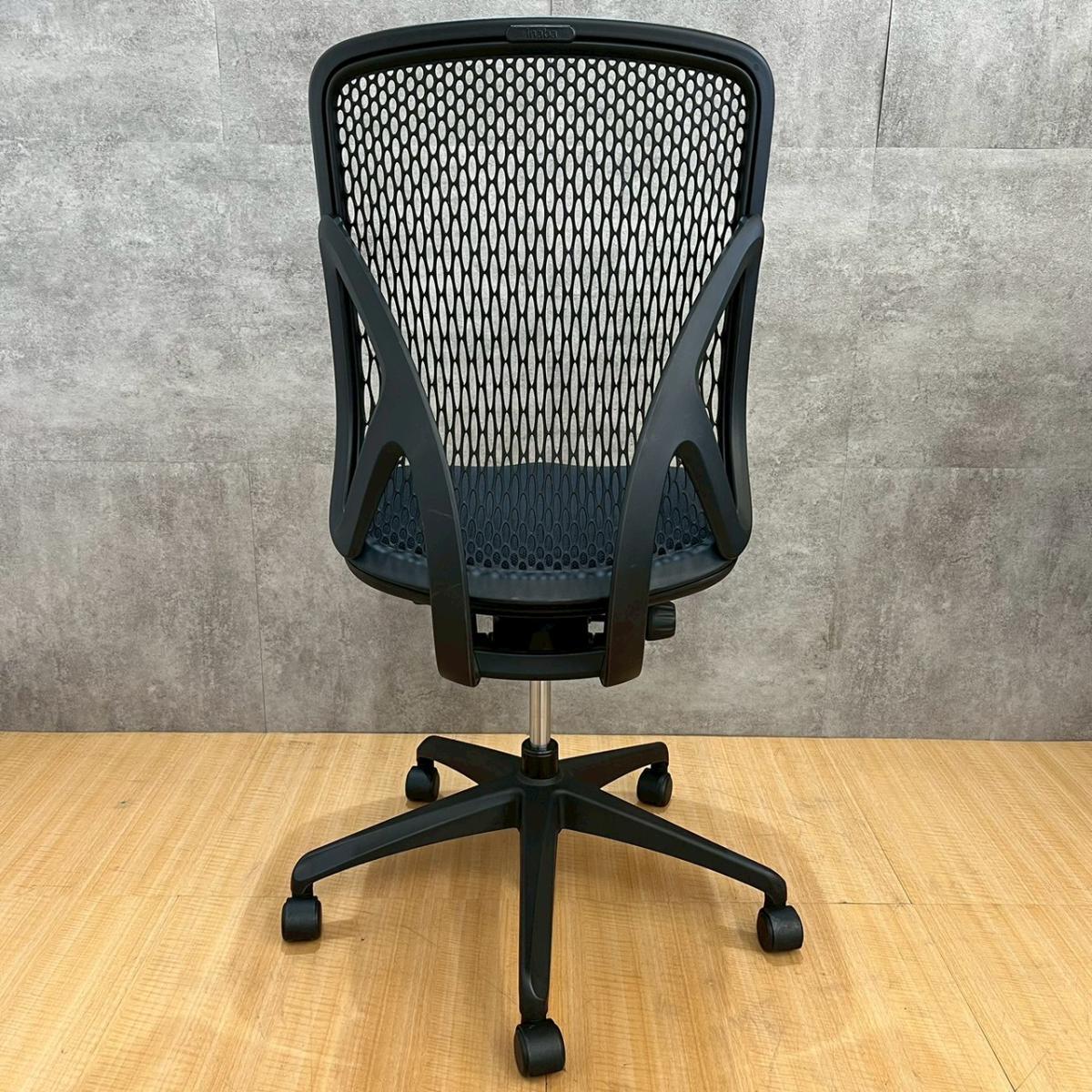中古】 イナバ/INABA 肘無ハイバックチェア 597985 - 中古オフィス家具