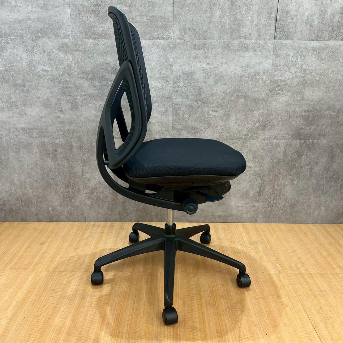中古】 イナバ/INABA 肘無ハイバックチェア 597985 - 中古オフィス家具