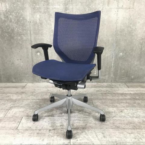【中古】バロンチェア FP35CR オカムラ（okamura） 肘付ローバックチェア