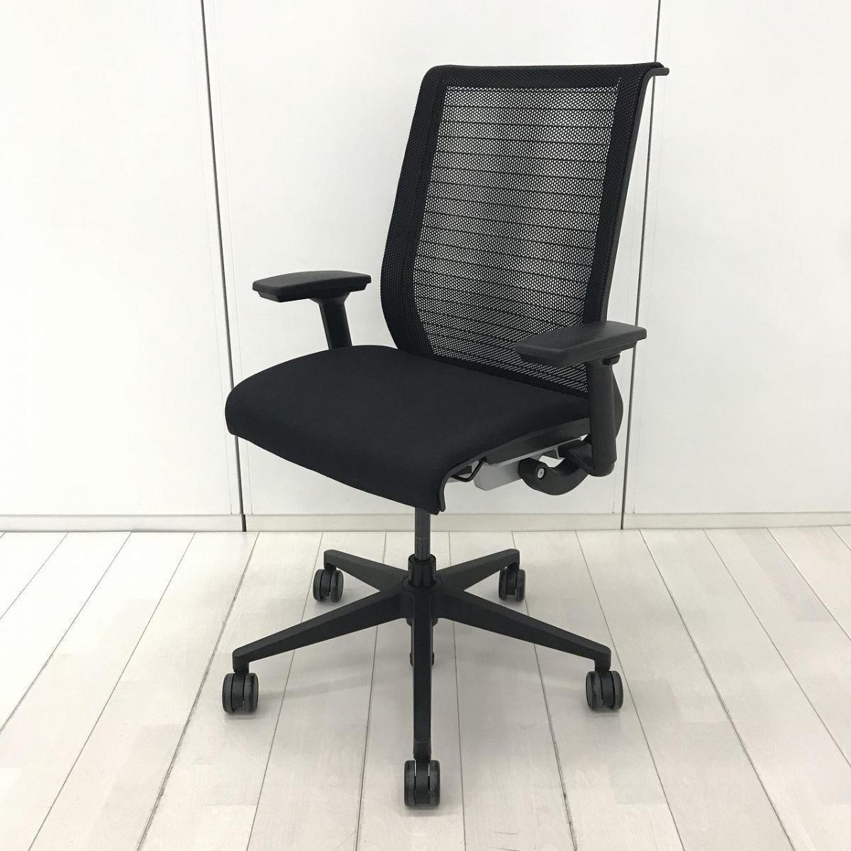 中古】シンクチェア（旧モデル） Steelcase/スチールケース 肘付 