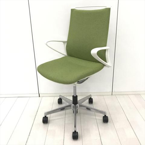 【中古】モード CA25BW FWM5 オカムラ（okamura） 肘付ミドルバックチェア