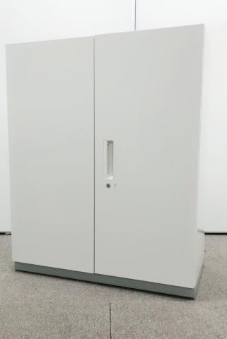 【中古】L6 L6-105A プラス（PLUS） ローキャビネット／両開き