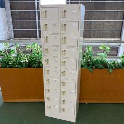 【20名用/貴重品ボックス/シリンダー錠】　 ＊中古オフィス家具・中古オフィスチェアをお探しの方は、オフィスバスターズ福岡博多店までお気軽にお問い合わせください！#良品　#格安　#貴重品ロッカー