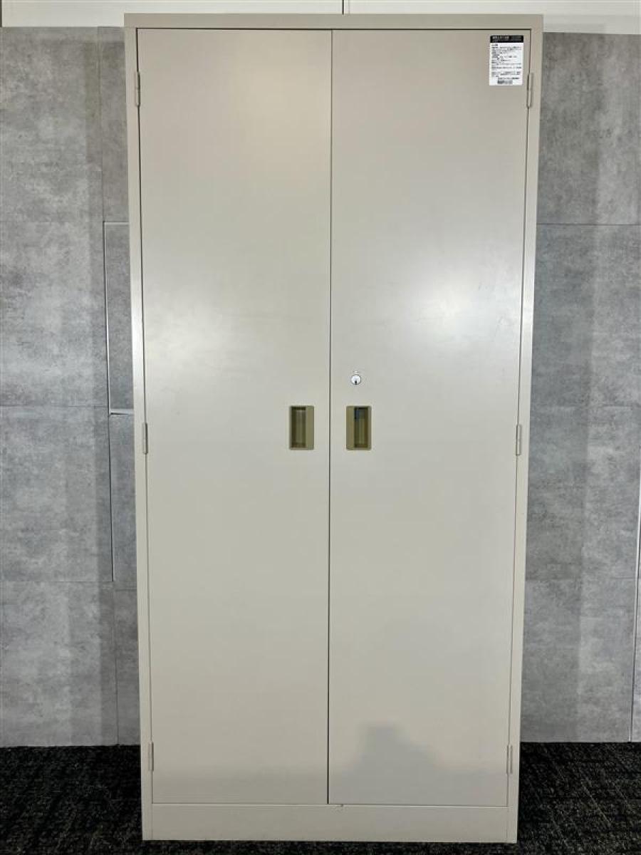 引き取り限定　KOKUYO SH-370F1NC 大型キャビネット 中古】 SH-370F1NC コクヨ/KOKUYO ハイキャビネット／両開き 598156