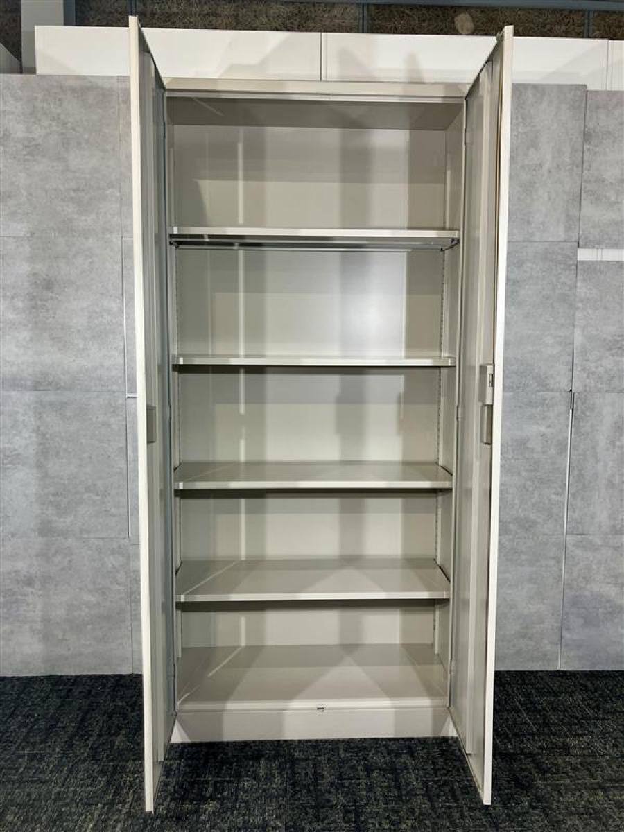 引き取り限定　KOKUYO SH-370F1NC 大型キャビネット 中古】 SH-370F1NC コクヨ/KOKUYO ハイキャビネット／両開き 598156