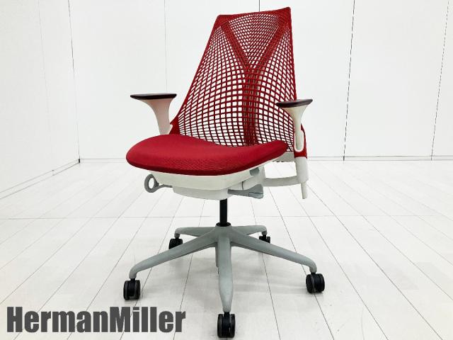 【中古】セイル 前傾機能有  Herman Miller（ハーマンミラー） 肘付ハイバックチェア