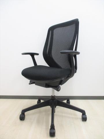【中古】シルフィーメッシュ C645XR　FMP1 オカムラ（okamura） 肘付ハイバックチェア