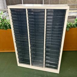 オカムラ製のクリスタルトレー【レクトライン】 ＊中古オフィス家具・中古オフィスチェアをお探しの方は、オフィスバスターズ福岡博多店までお気軽にお問い合わせください！#良品　#格安 #書類整理