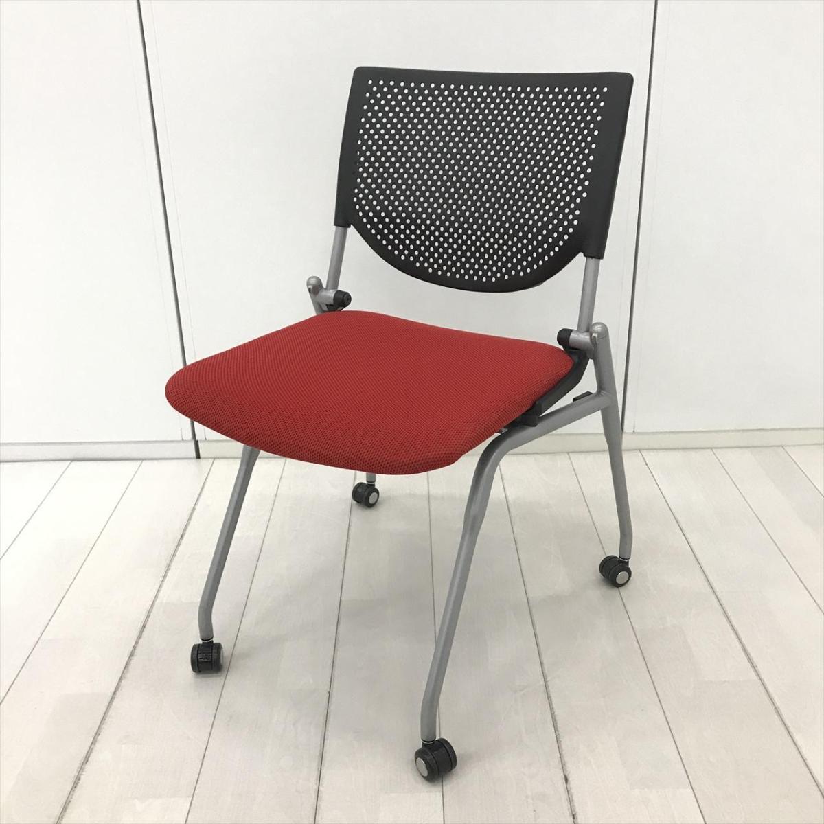 中古】プロスタック 8140ZZ オカムラ/okamura ネスティングチェア