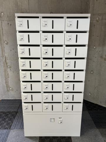 【中古】4BP36R ZA75 オカムラokamura レクトライン 24人用貴重品ロッカー ダイヤル錠 ※愛知※名古屋※豊田※三重