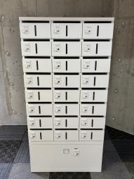 【中古】4BP36R　ZA75　オカムラokamura　レクトライン　24人用貴重品ロッカー　ダイヤル錠 ※愛知※名古屋※豊田※三重