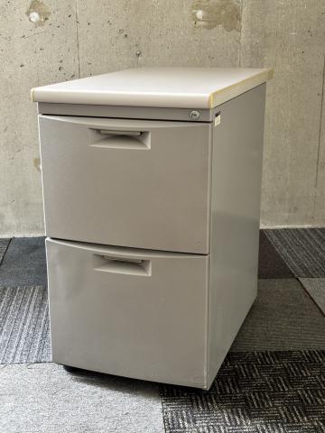 【中古】CZシリーズ CZN-047LB-WE イトーキ（ITOKI） 脇机2段