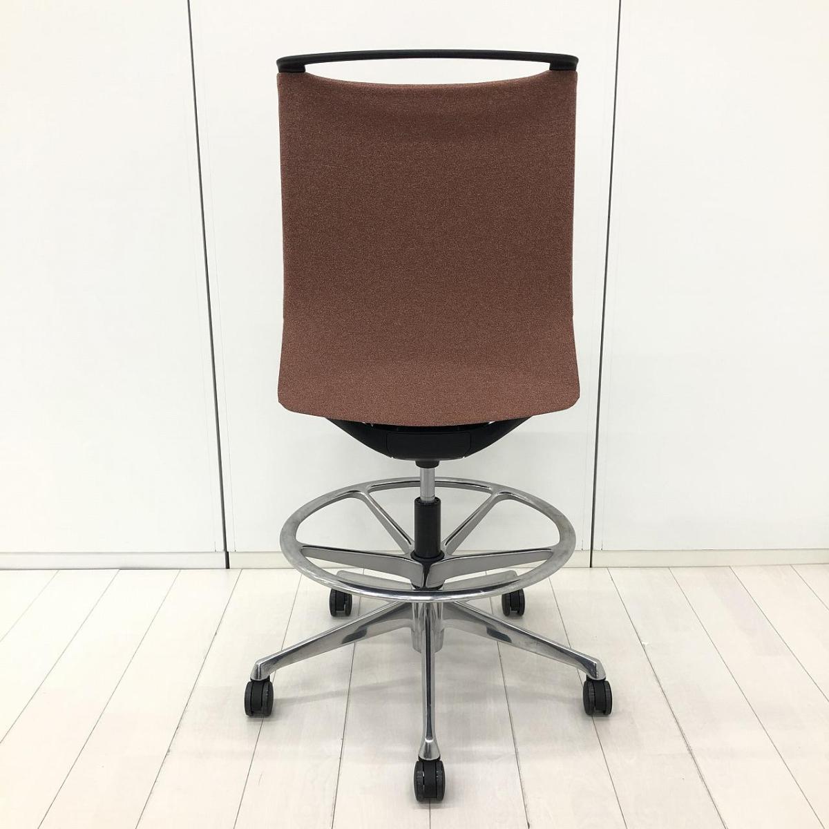 オカムラ okamura ダークブラウン スツール 1 中古】モード オカムラ/okamura チェアその他 598405 - 中古オフィス
