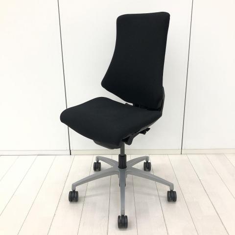 【中古】エフクロス SOF-337GS-ZTT1 イトーキ（ITOKI） 肘無ハイバックチェア