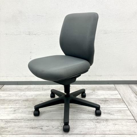 【中古】セディスタチェア CRS-G420F5 コクヨ（KOKUYO） 肘無ローバックチェア