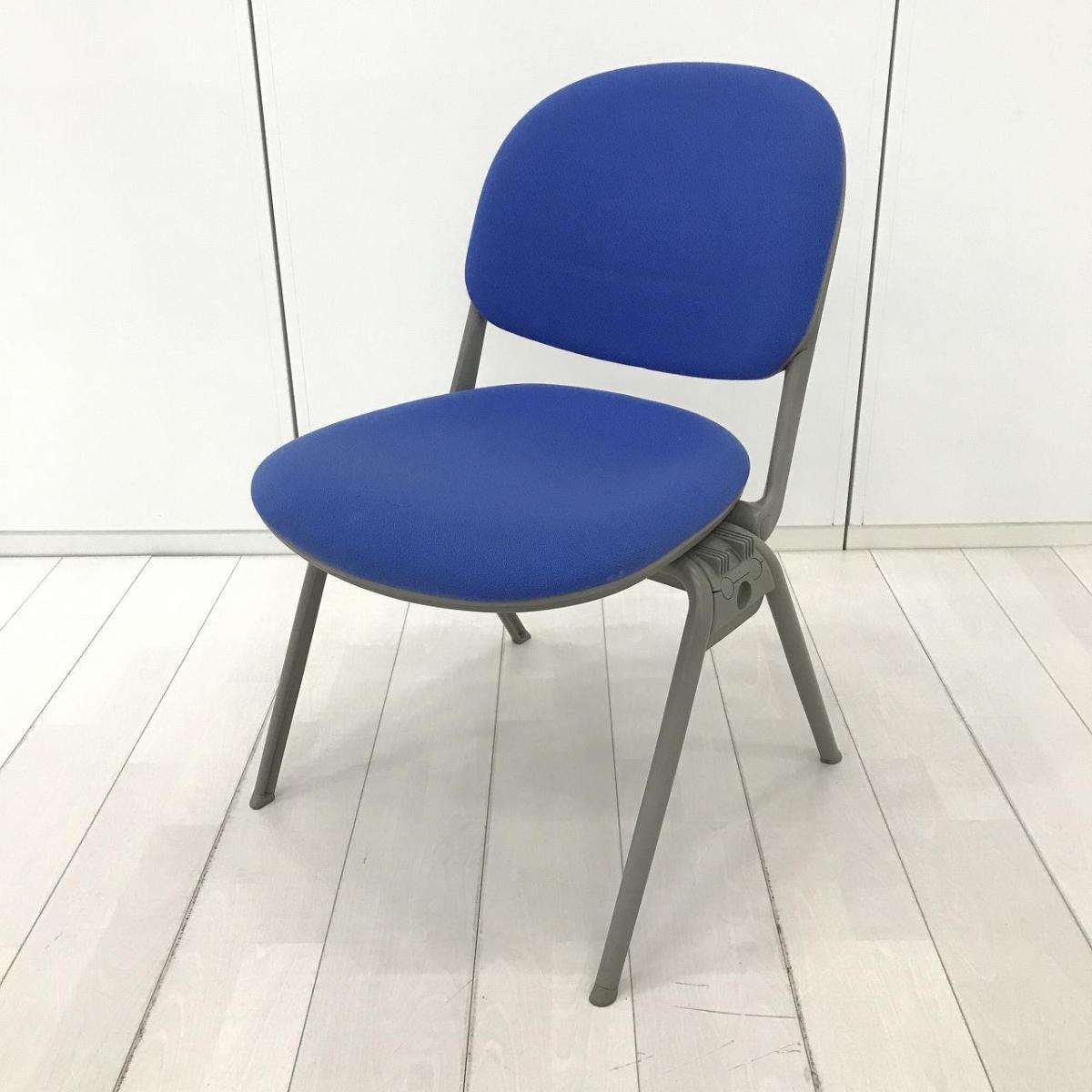 中古】トーションライン H181BZ オカムラ/okamura スタッキングチェア