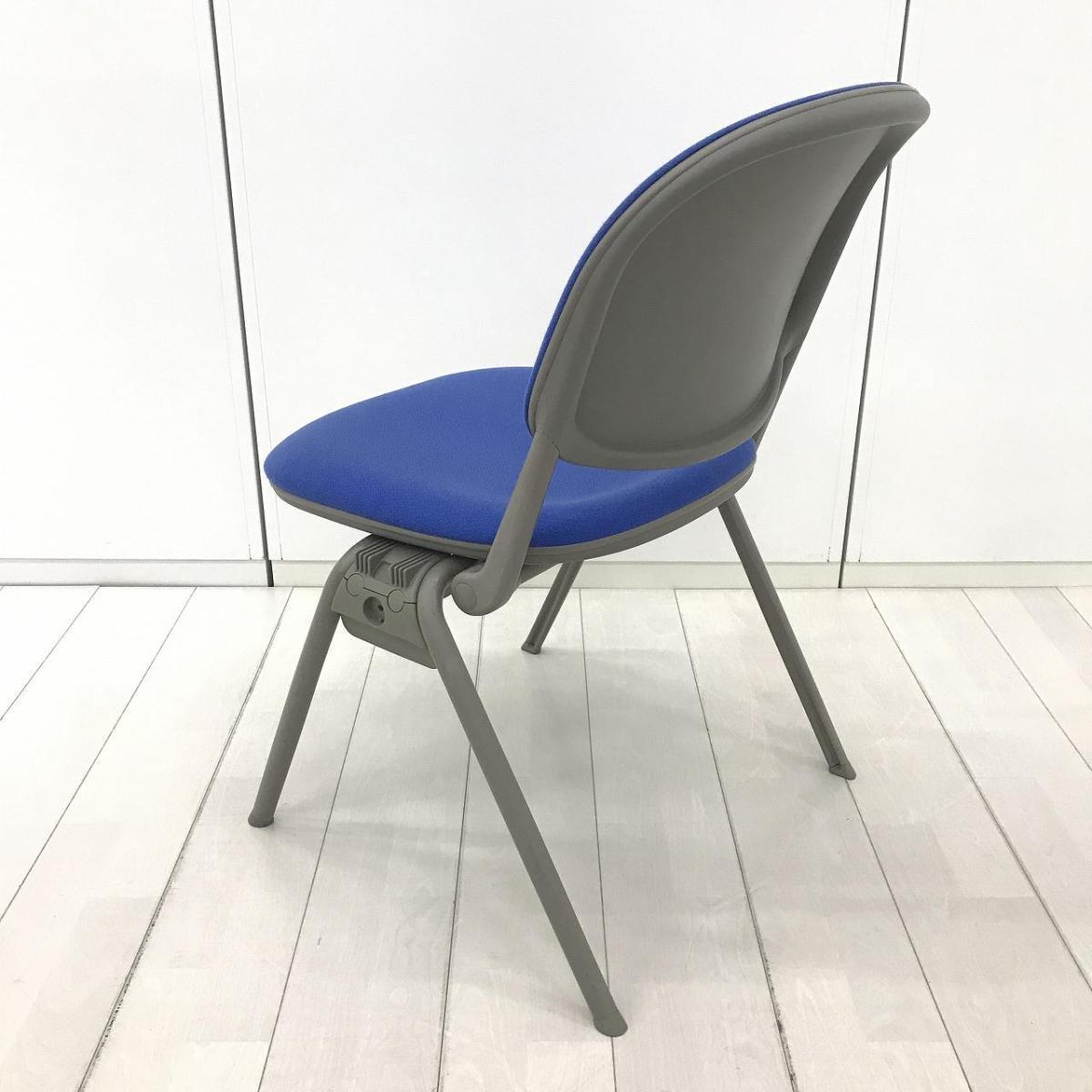 中古】トーションライン H181BZ オカムラ/okamura スタッキングチェア 