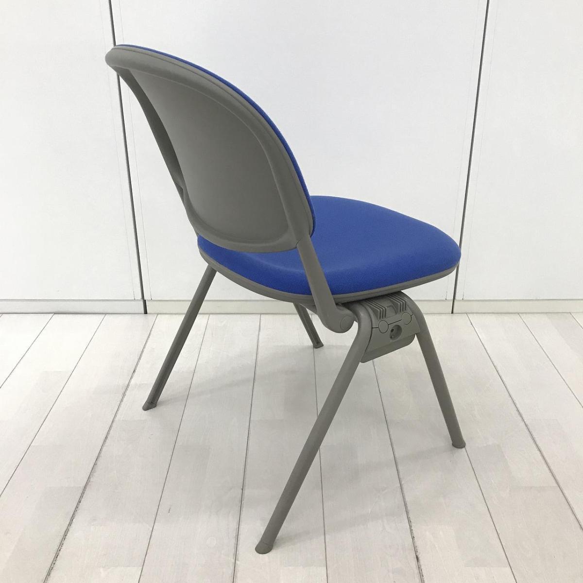 中古】トーションライン H181BZ オカムラ/okamura スタッキングチェア 