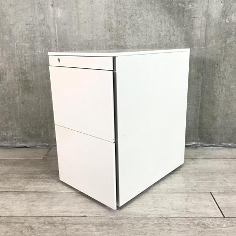 【中古】プロユニット  オカムラ（okamura） ワゴン3段