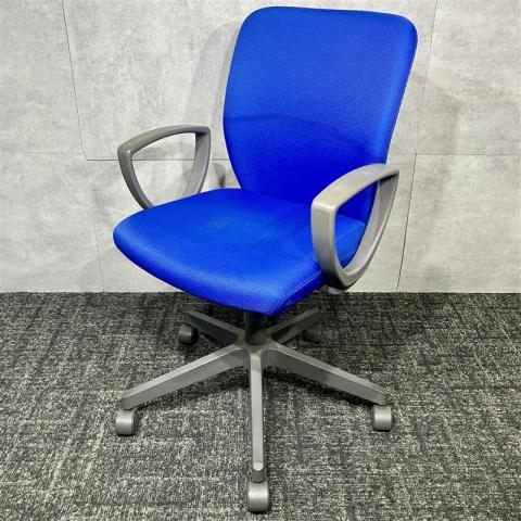 【中古】チェロチェア  コクヨ（KOKUYO） 肘付ハイバックチェア