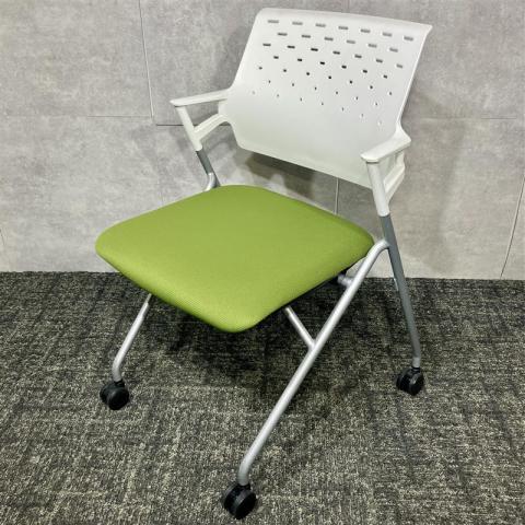 【中古】ピエガ CK-720PAWGXQ5-W コクヨ（KOKUYO） ネスティングチェア